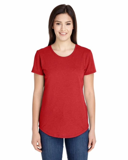 Ladies Red Tee