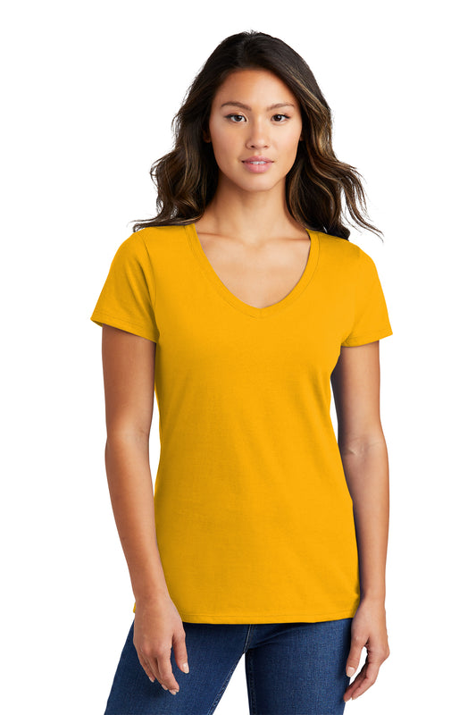 Ladies - Athletic Gold Vneck