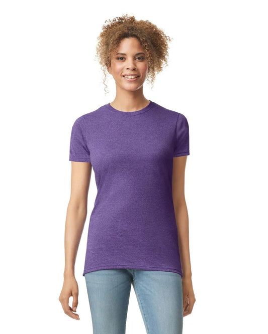 Ladies - Gildan Softstyle Heather Purple