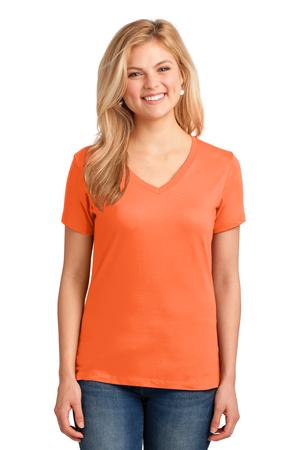 Bella Orange Vneck